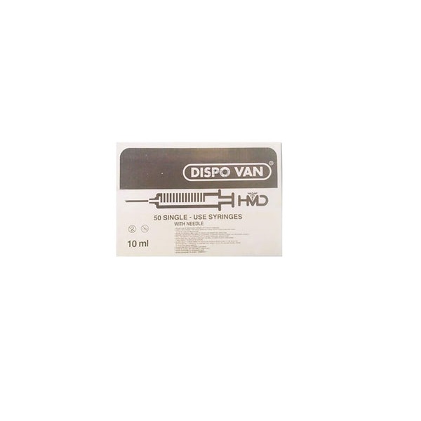 Dispo Van Syringe with Needle (10ml)