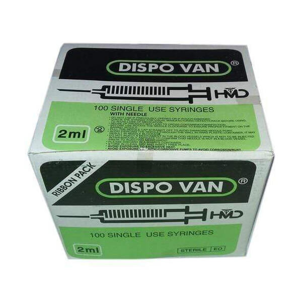 Dispovan Syringe 2ml-24 Gx 1 - Image 2