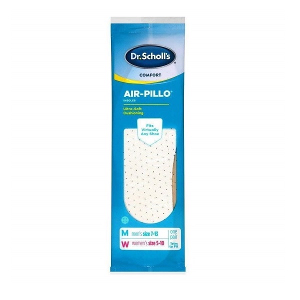 Dr. Scholl’s Air-Pillo Insoles for Men 7–13 & Women 5–10