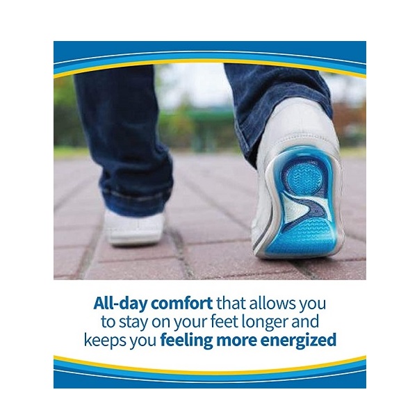 Dr. Scholl's Comfort And Energy Massaging Gel Insoles For Women - 1 Pair (Size 6-10) - Image 4