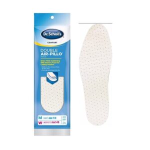 Dr. Scholl's Comfort Double Air-Pillow Insoles for men 7-13 and women 5-10