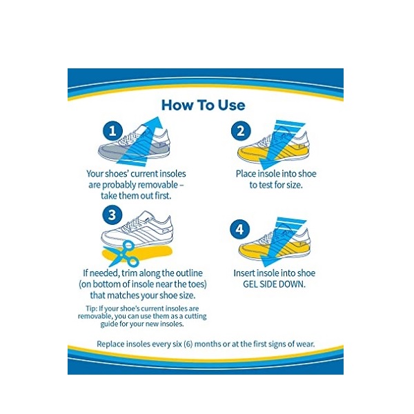 Dr. Scholls Comfort and Energy Ultra Thin Insoles for Men, 1 Pair, Size 8-13 - Image 7