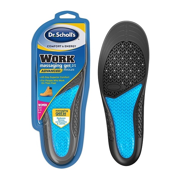 Dr. Scholl's Comfort and Energy Work Insoles Women 6-10