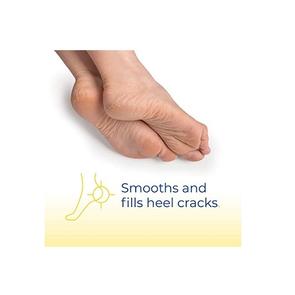 Dr. Scholl's Cracked Heel Repair Balm 2.5oz, with 25% Urea for Dry Cracked Feet, Heals and Moisturizes for Healthy Feet - Image 3