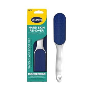 Dr. Scholl's Hard Skin Remover Nano Glass Foot File - Foot Callus Remover, Foot Scrubber Dead Skin Remover