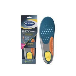 Dr. Scholl's Insoles for Women Extra Support Pain Relief Orthotics Shoe Inserts, Designed for Plus-Size, 1 Count
