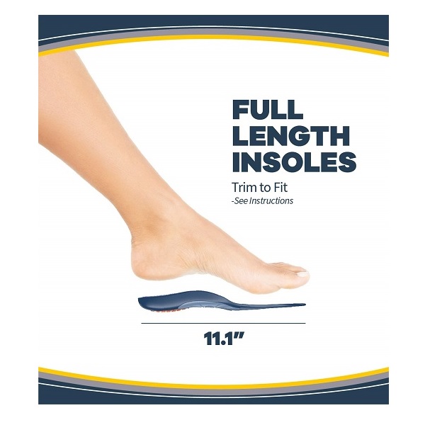 Dr. Scholl's Knee Pain Relief Orthotics Immediate and All-Day Knee Pain Relief Including Pain from Osteoarthritis and Runner’s Knee (for Women's 5.5-9, Also Available for Men's 8-14) - Image 7