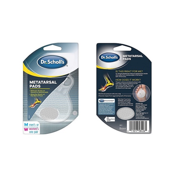 Dr. Scholl's Metatarsal Pads, Men or Women's, 1 Pair - Image 2
