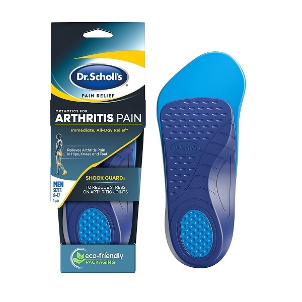 Dr. Scholl's Pain Relief Orthotics for Arthritis Pain Men Size 8-12