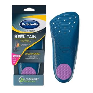 Dr. Scholl's Pain Relief Orthotics for Heel Women Size 5-12