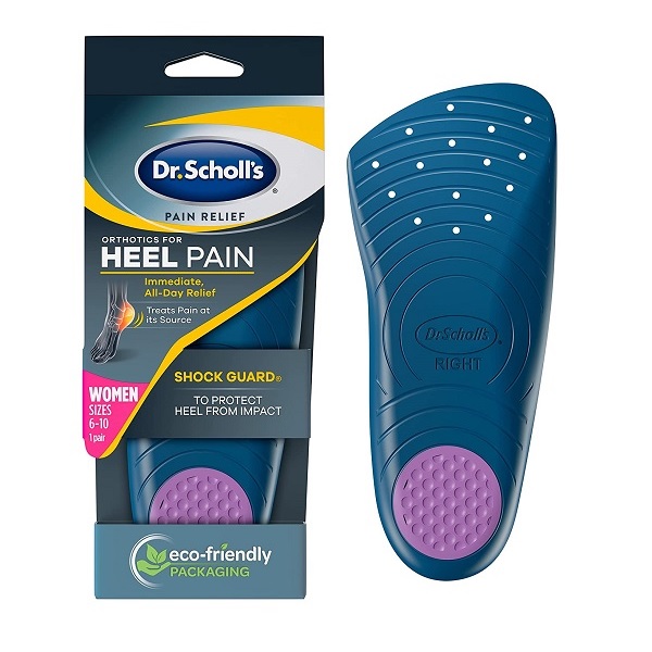 Dr. Scholl's Pain Relief Orthotics for Heel Women Size 5-12
