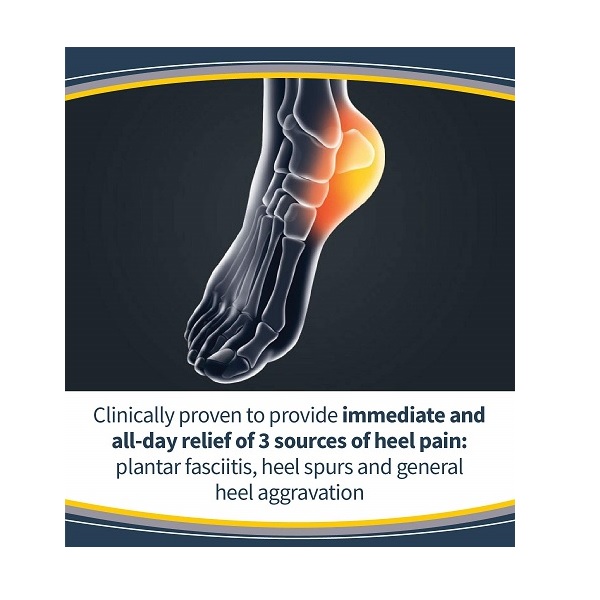 Dr. Scholls Pain Relief Orthotics for Heel for Women, 1 Pair, Size 5-12 - Image 5