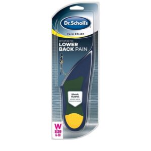 Dr. Scholl's Pain Relief Orthotics for Lower Back Pain Women Size 6-10