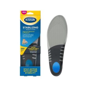 Dr. Scholl's Stabilizing Support Insole with Motion Control, Improves Posture, Arch Support and Balance (Women's 6-10)