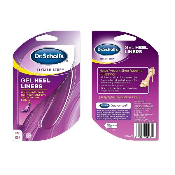 Dr. Schollβs Stylish Step Gel Heel Liners, 1 Pair - One size fits all - Image 2
