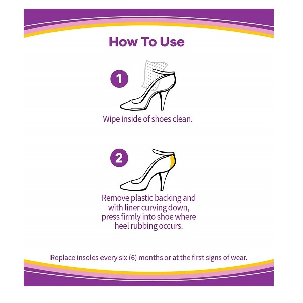 Dr. Schollβs Stylish Step Gel Heel Liners, 1 Pair - One size fits all - Image 5