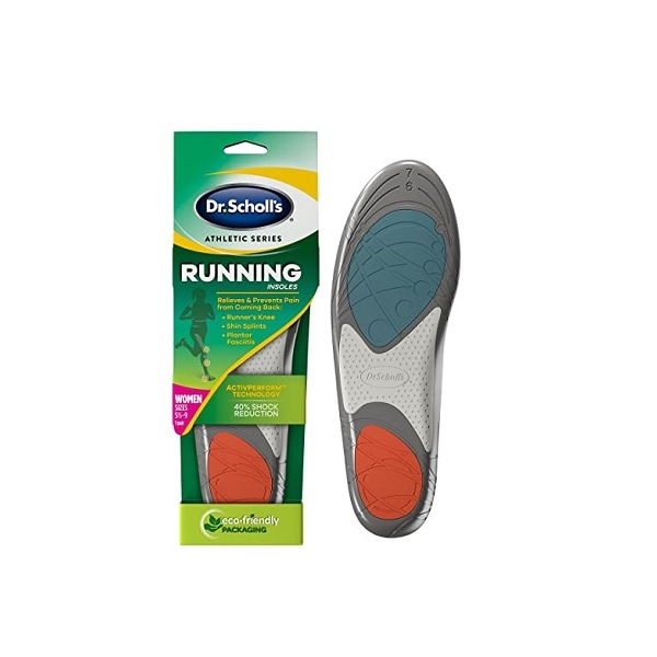 Dr. Scholl's Women's Synthetic Running Insoles (5.5-9)