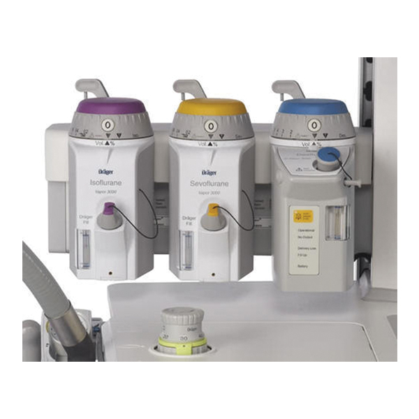 Drager Anesthesia Vaporizer Sevoflurane and Isoflurane Gas Mount - Image 3