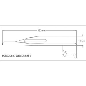 EXLITE® | F.O WISCONSIN/FOREGGER MILLER BLADE - 70.300.303