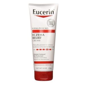 Eucerin Creme Eczema Relief 8 Ounce Tube (226ml) (2 Pack)