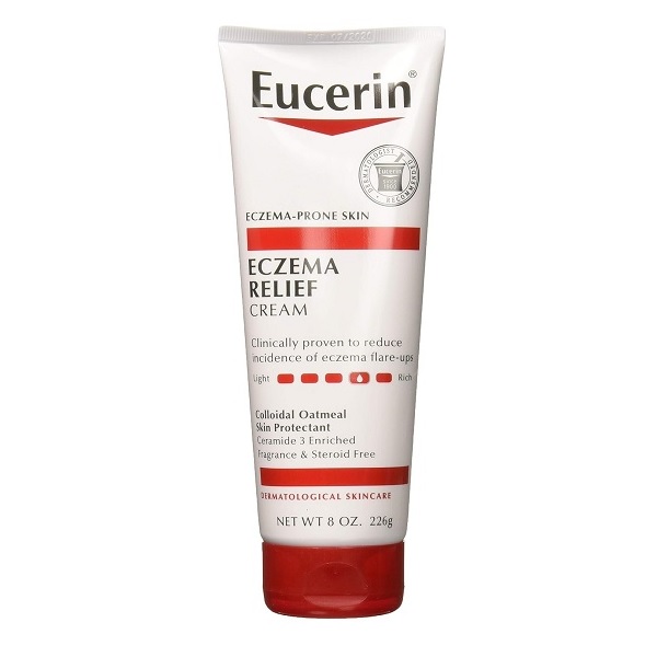 Eucerin Creme Eczema Relief 8 Ounce Tube (226ml) (2 Pack)