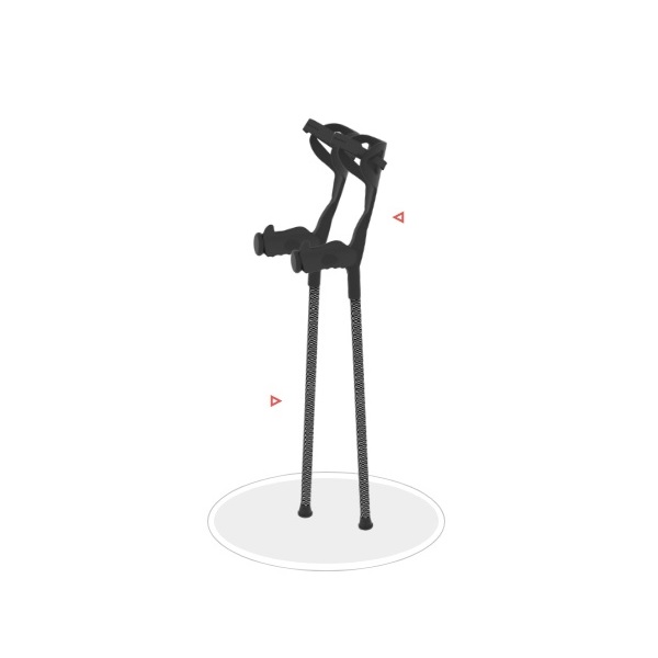 Flexmo Carbon Fibre Crutch