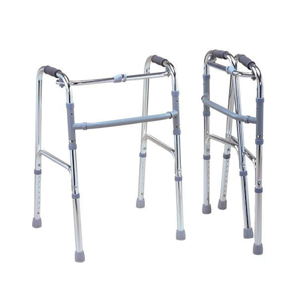 Folding Walker Imported - Chrome