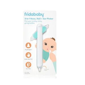Fridababy 3-in-1 Nose Nail and Ear Picker for safe baby cleaning