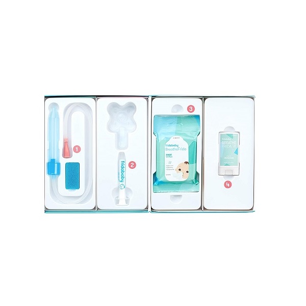 FridaBaby Baby's Sick Day Prep Kit - Includes NoseFrida Nasal Aspirator, Medifrida Pacifier Medicine Dispenser, Breathe Frida Vapor Chest Rub , Snot Wipes - Image 4