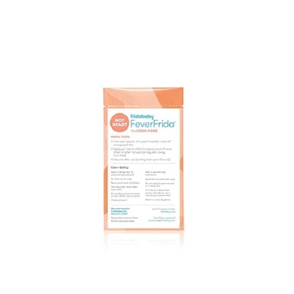 FridaBaby Cool Pads for Kids Fever discomfort by fridababy, 5 Count - Image 8