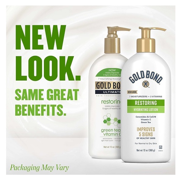 Gold Bond Ultimate Restoring Lotion, With Coq10, 13-Ounce Bottle - Image 2