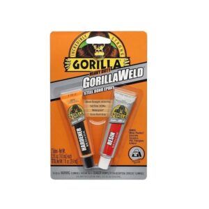 Gorilla Heavy Duty GorillaWeld Steel Bond 2-Part Epoxy