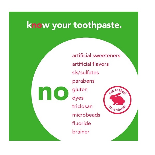 Hello Oral Care Kids Fluoride Free Toothpaste, Natural Watermelon, 4.2 Ounce - Image 4