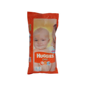 Huggies new dry large diapers 2s