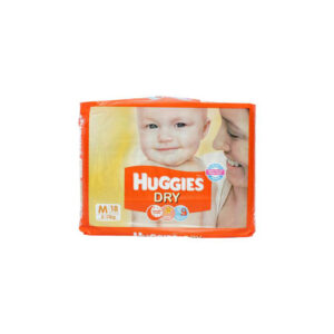 Huggies new dry medium diapers 9s