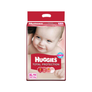 Huggies total protection extra large 46s diapers
