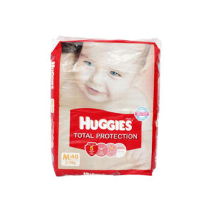 Huggies total protection medium 40s diapers
