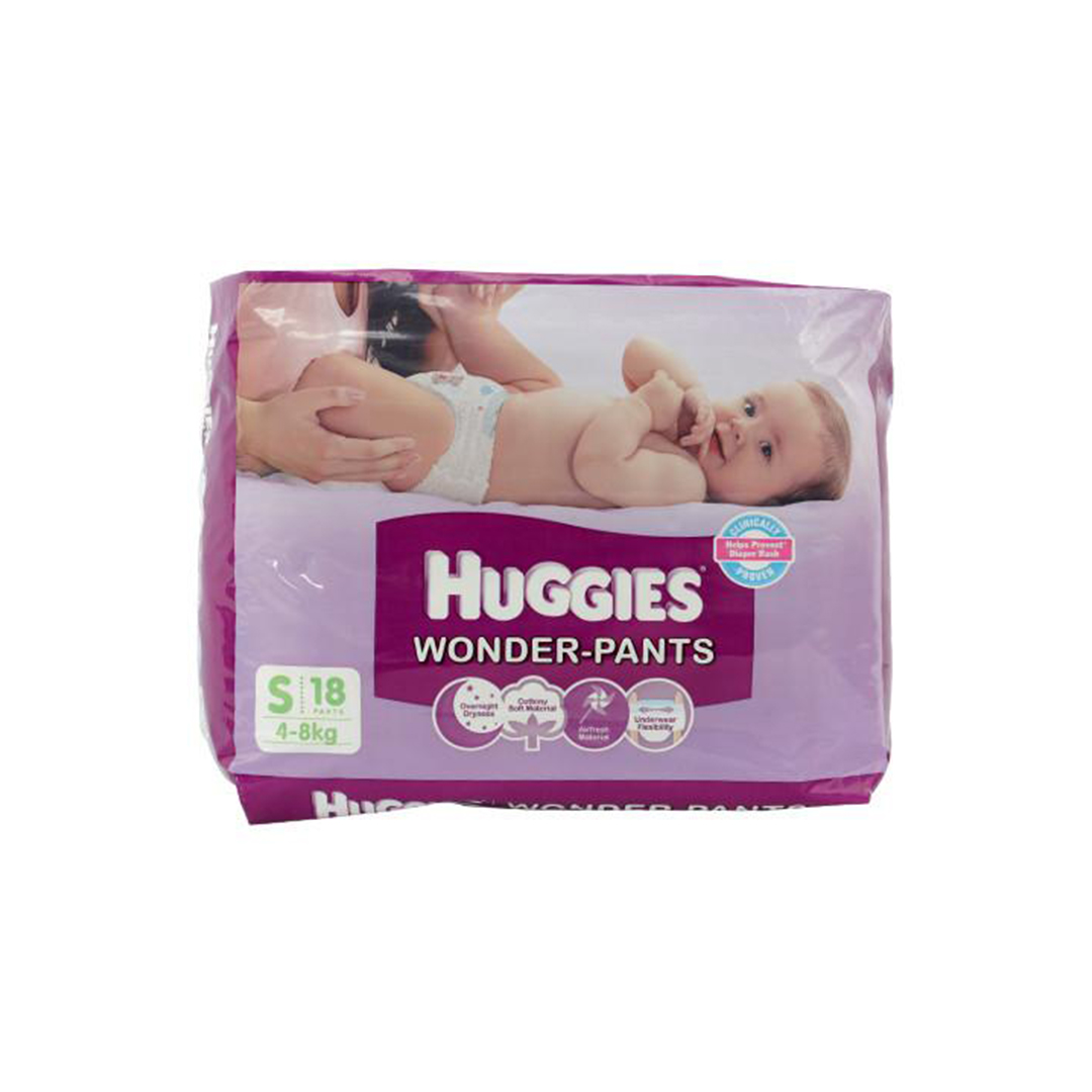 Huggies wonder pants diapers18s