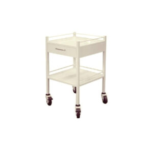 INSTRUMENT TROLLEY POWDER COATED