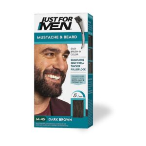 Just For Men Color Gel Mustache and Beard Color, 68g - Dark Brown
