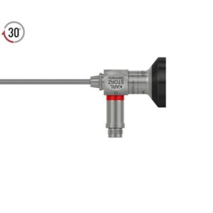 Karl Storz 2.7 mm 30° HOPKINS® II Autoclavable Telescope, 11 cm, Reverse, Red