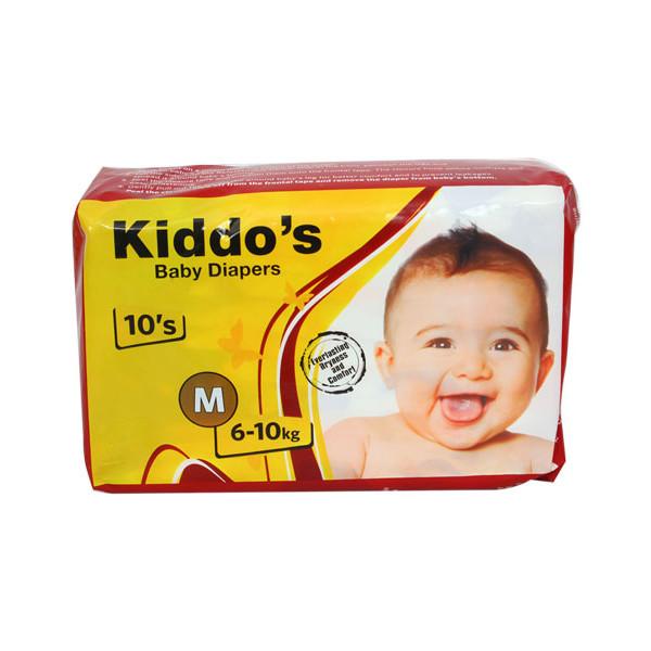 Kiddo's Baby Diapers Medium 10s