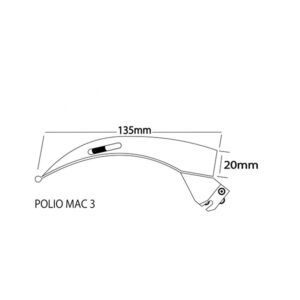 LEDLITE® | C POLIO MACINTOSH BLADE - 80.150.403