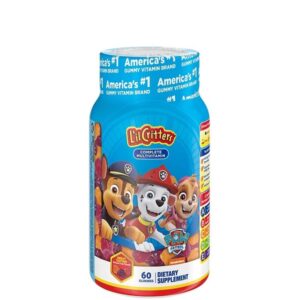 L'IL CRITTERS Paw Patrol Multivitamin Gummy, 60 Count
