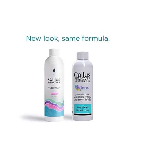 Lee Beauty Professional Best Callus Remover. Callus Eliminator, Liquid & Gel For Corn And Callus On Feet. Professional Grade - Image 2