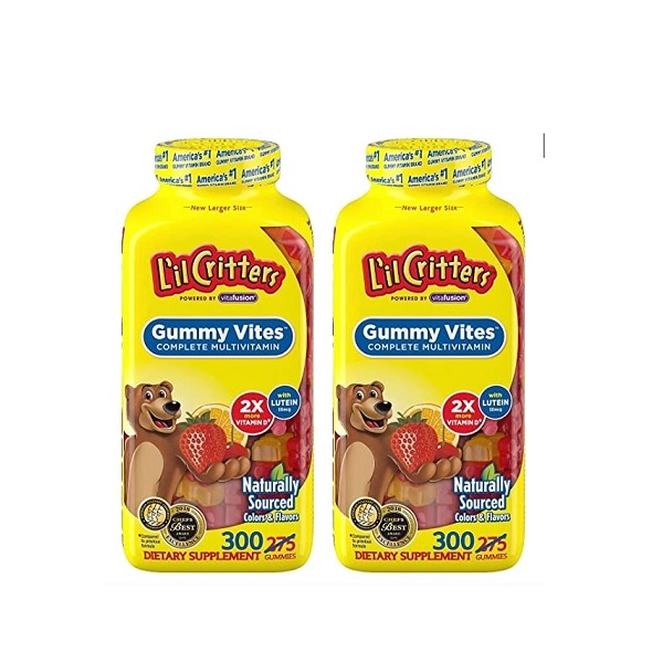 Lil-Critters Gummy Vites Multivitamins For Kids, 600 Gummies