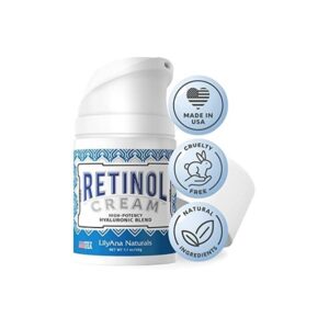 LilyAna Naturals Retinol Cream Moisturizer 1.7 oz Jar