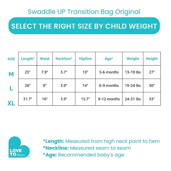 Love To Dream Swaddle UP- 50/50- Gray Stripe- Medium 13.2- 18.7 lbs - Image 5