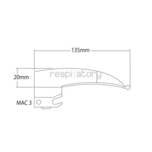 MAXLITE® | F.O LEFTHAND MACINTOSH BLADE - 70.100.603