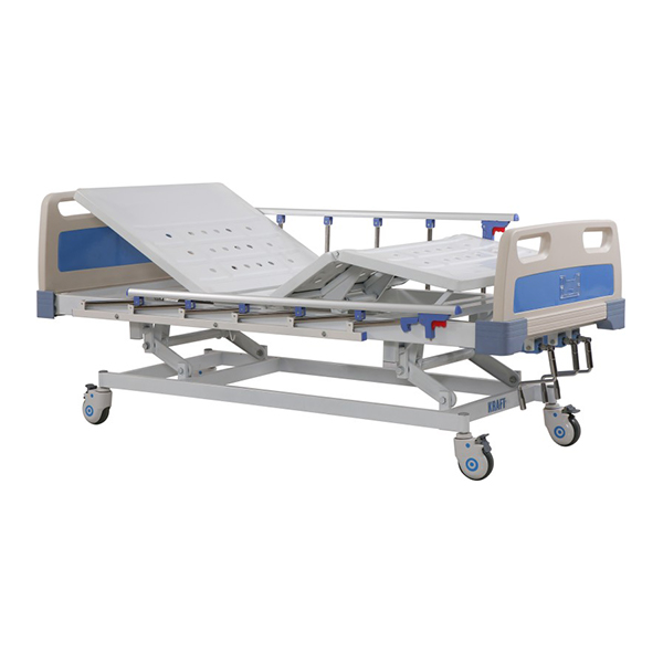 Manual Icu Bed 3 Function (Deluxe) with ABS Side Rails